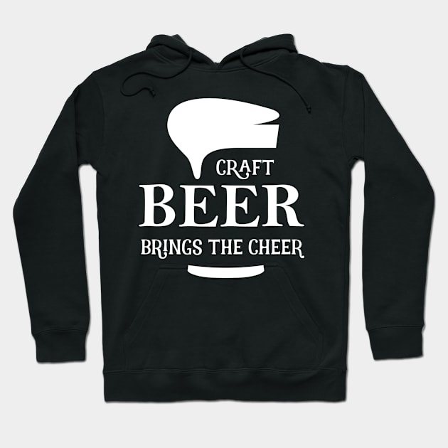 Craft Beer Bring The Cheer Hoodie by displace_design